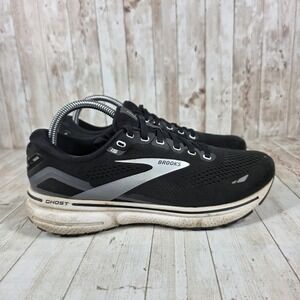Brooks Ghost 15 Women's Running Shoes Black Silver Size 9 Medium‎